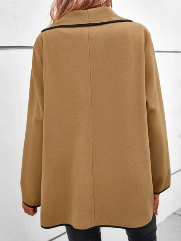 Women's Elegant Long Sleeve Coat