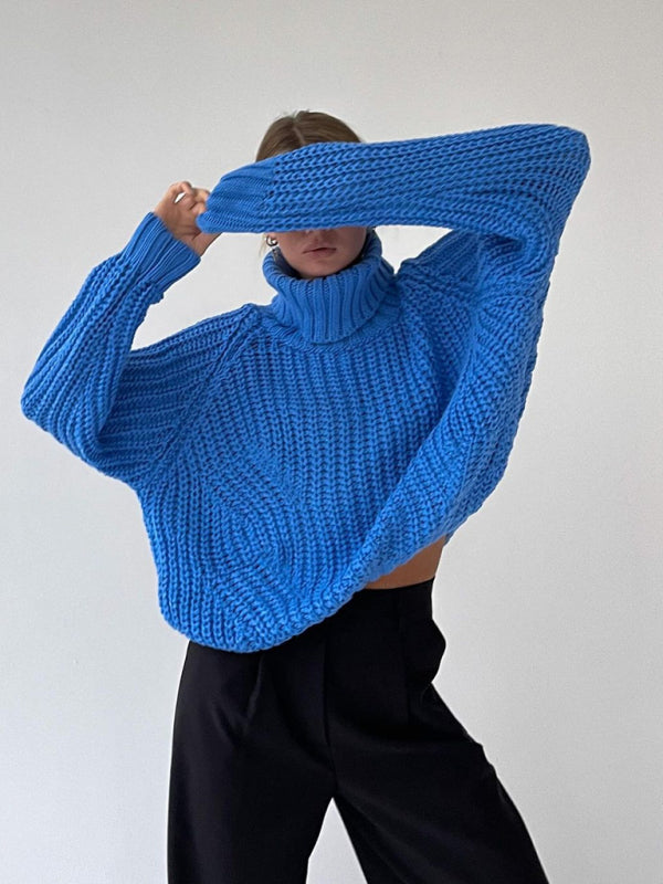 Women's loose casual versatile long-sleeved sweater