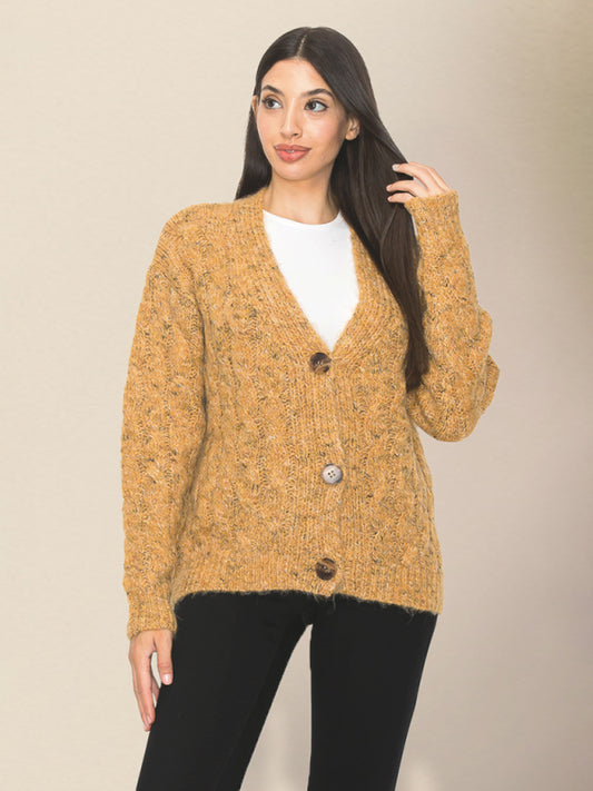 Women's casual short knitted sweater cardigan
