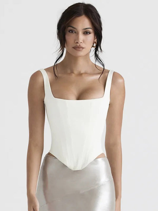 Women's camisole elastic tight vest top