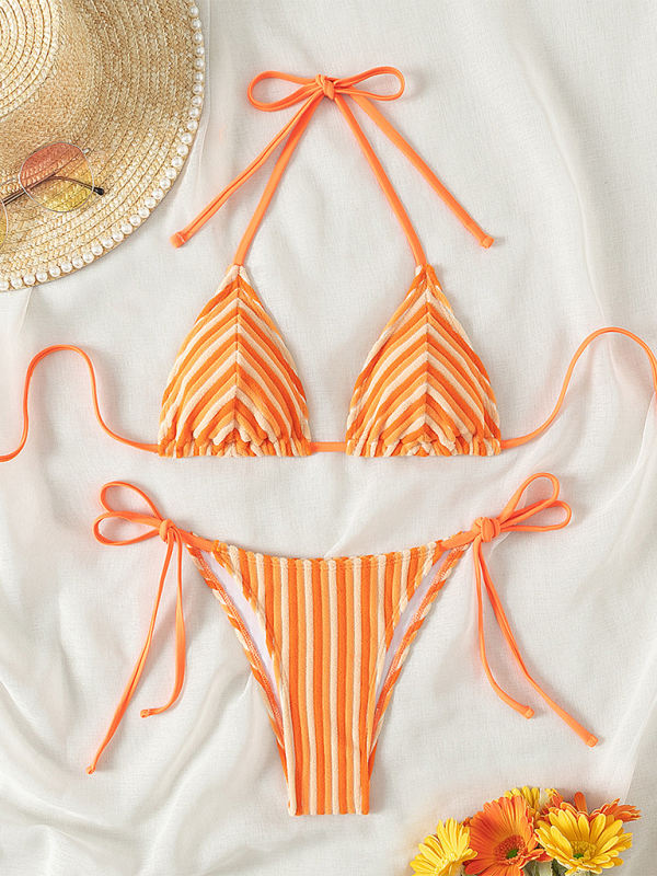 Halter neck bikini summer beach swimsuit