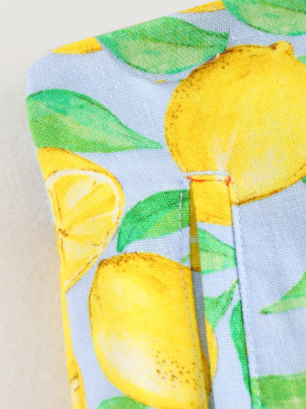 Lemon print shorts set
