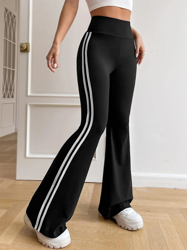Women's high waist wide leg straight bootcut casual pants
