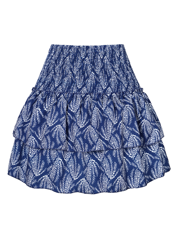 Women's floral short skirt