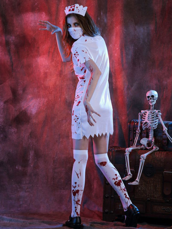 Halloween Horror Bloody Nurse Costume