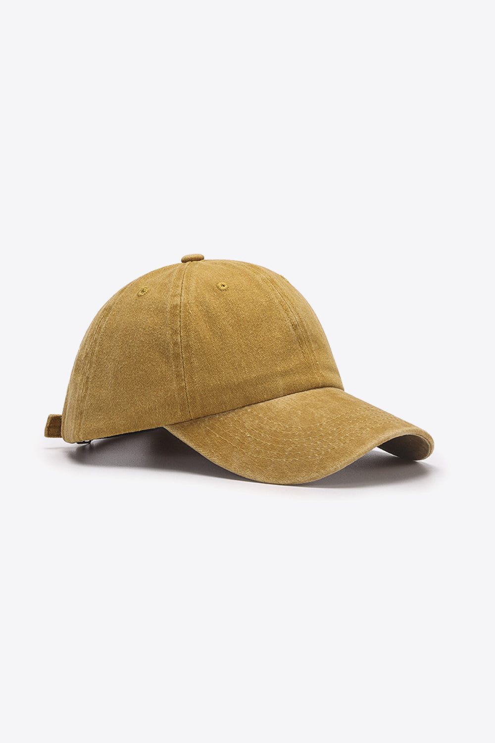 Pleased To Meet You Baseball Cap - Mustard / One Size