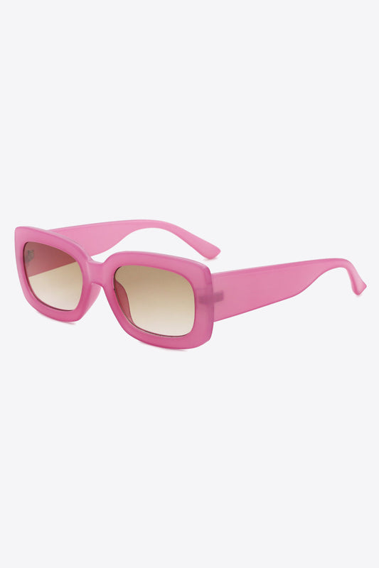 Polycarbonate Frame Rectangle Sunglasses Print on any thing USA/STOD clothes