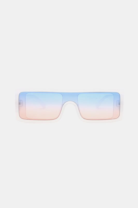 Polycarbonate Frame Rectangle Sunglasses Print on any thing USA/STOD clothes