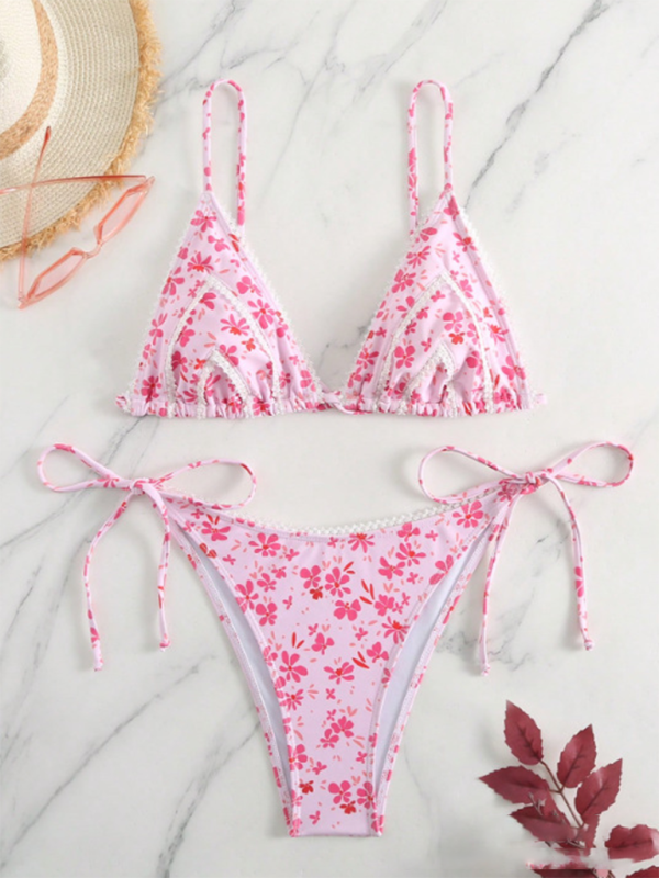 Printed Two-Piece Beach Seaside Bikini