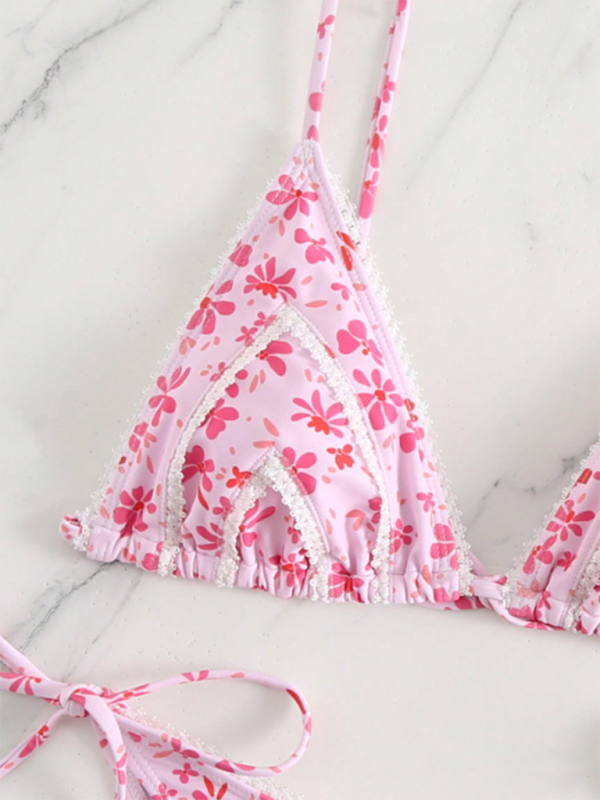 Printed Two-Piece Beach Seaside Bikini