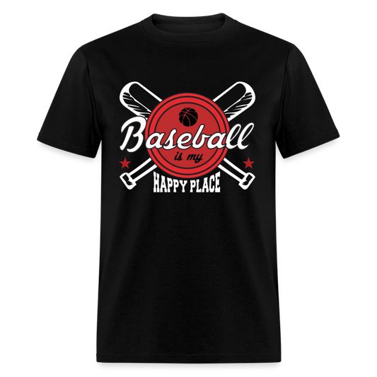 Unisex Classic T-Shirt Baseball - black