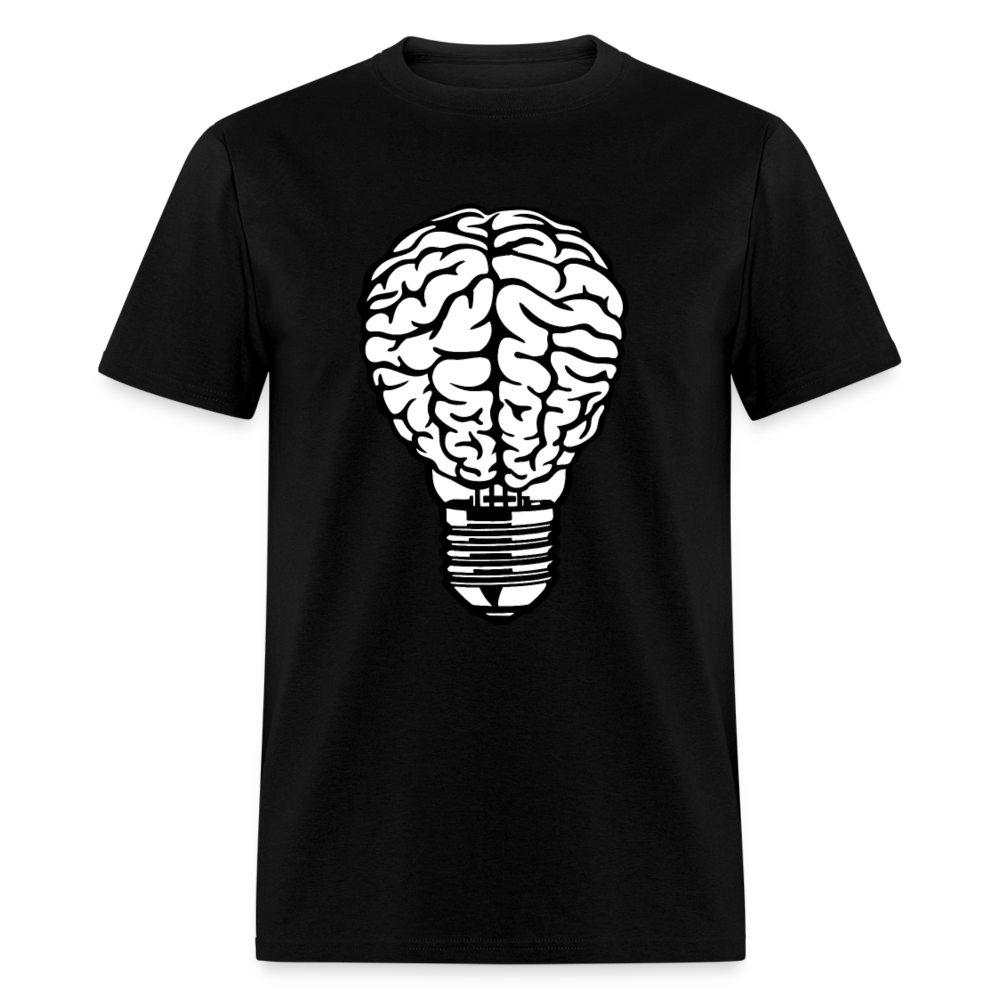 Unisex Classic T-Shirt BRAIN IDEA - black