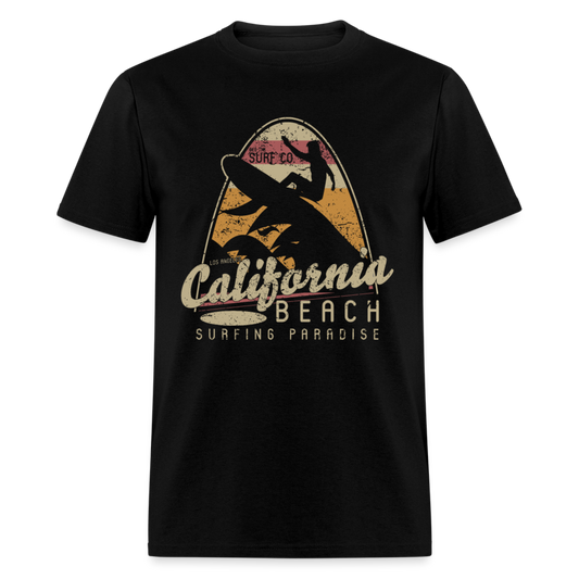 Unisex Classic T-Shirt CALIFORNIA BEACH - black