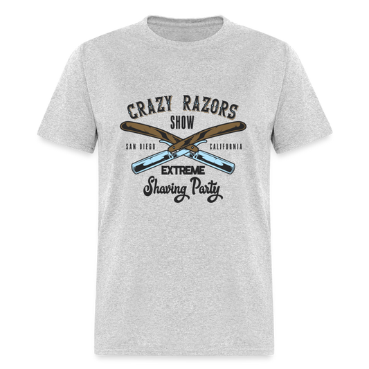 Unisex Classic T-Shirt CRAZY RAIZORS - heather gray