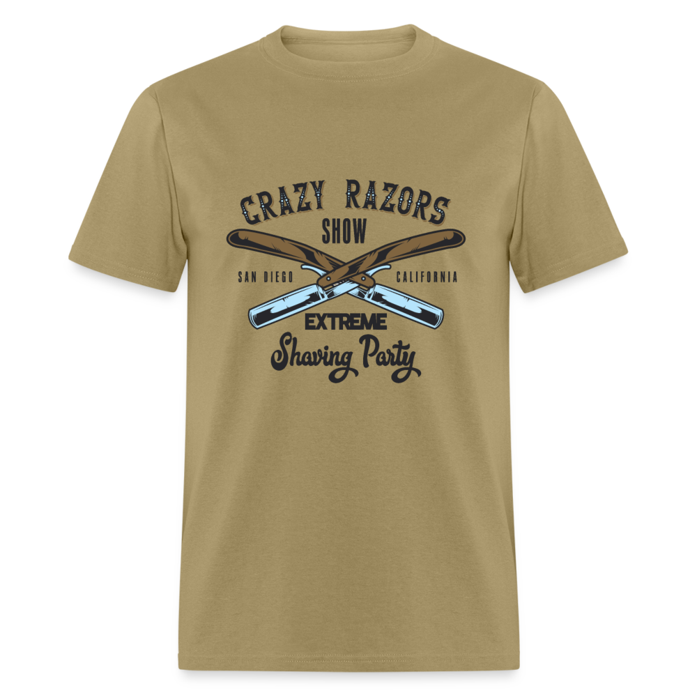 Unisex Classic T-Shirt CRAZY RAIZORS - khaki