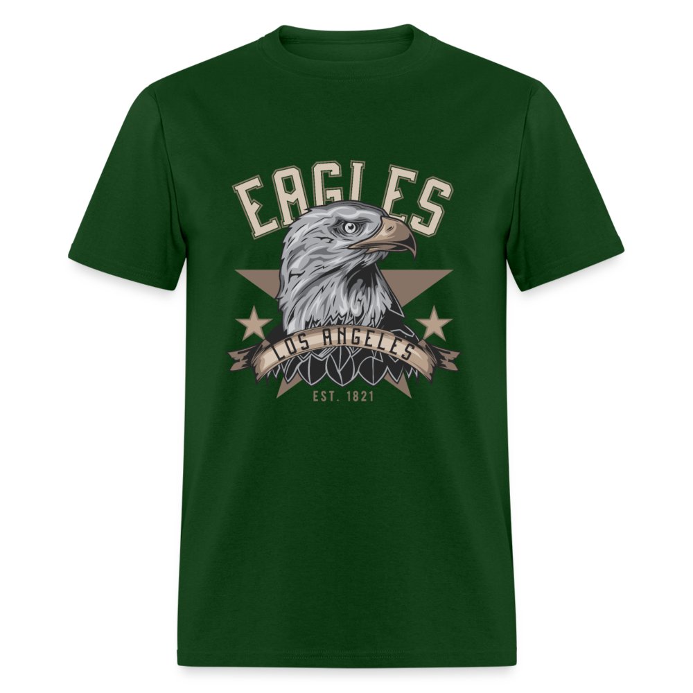 Unisex Classic T-Shirt EAGLES LOS ANGELES - forest green