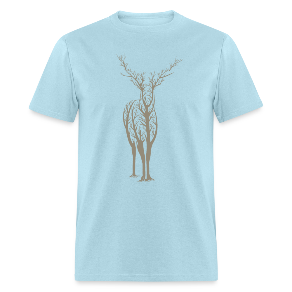 Unisex Classic T-Shirt FOREST DEER - powder blue