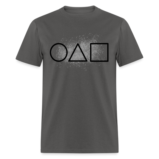 Unisex Classic T-Shirt GEOMETRIC - charcoal