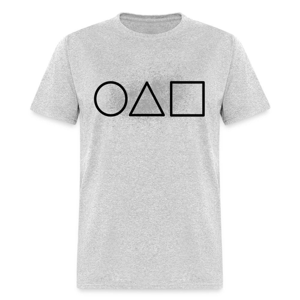 Unisex Classic T-Shirt GEOMETRIC - heather gray