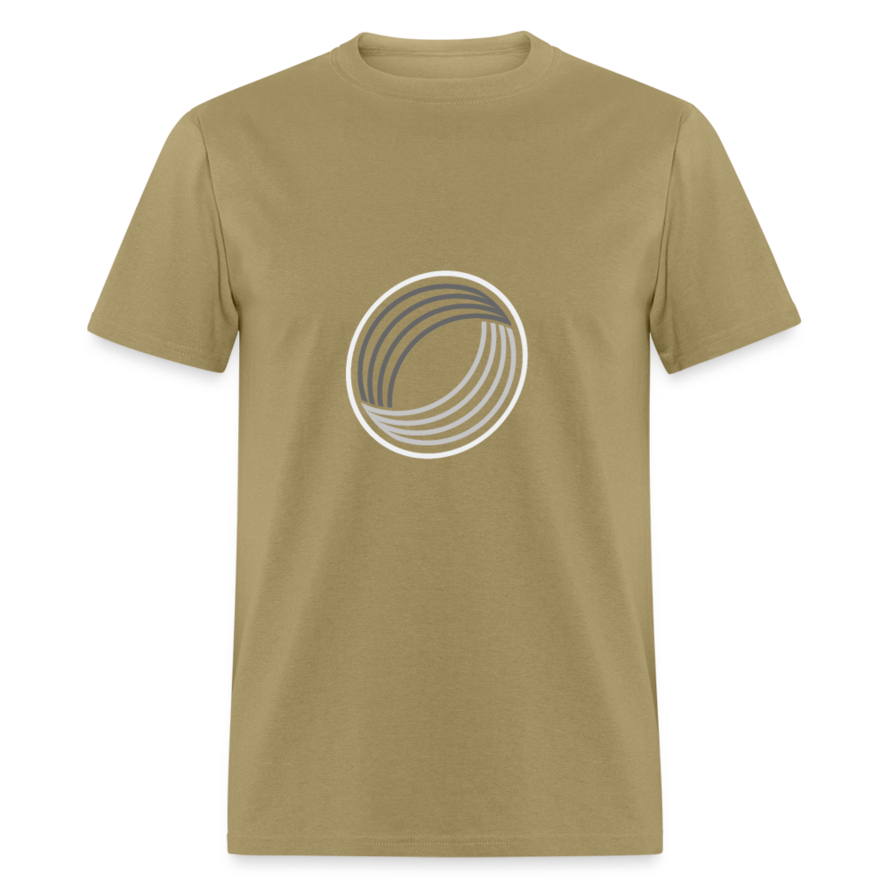 Unisex Classic T-Shirt GEOMETRIC - khaki