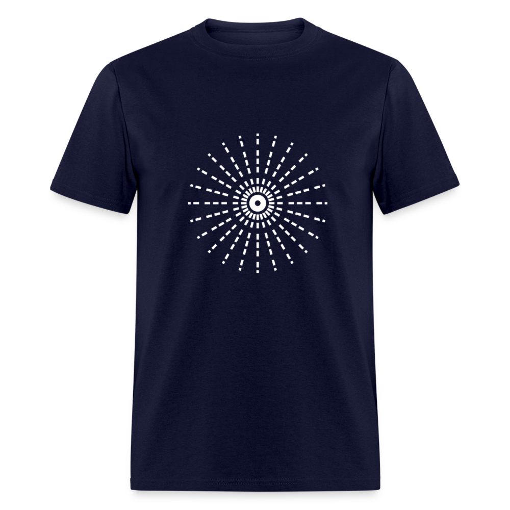 Unisex Classic T-Shirt GEOMETRIC - navy