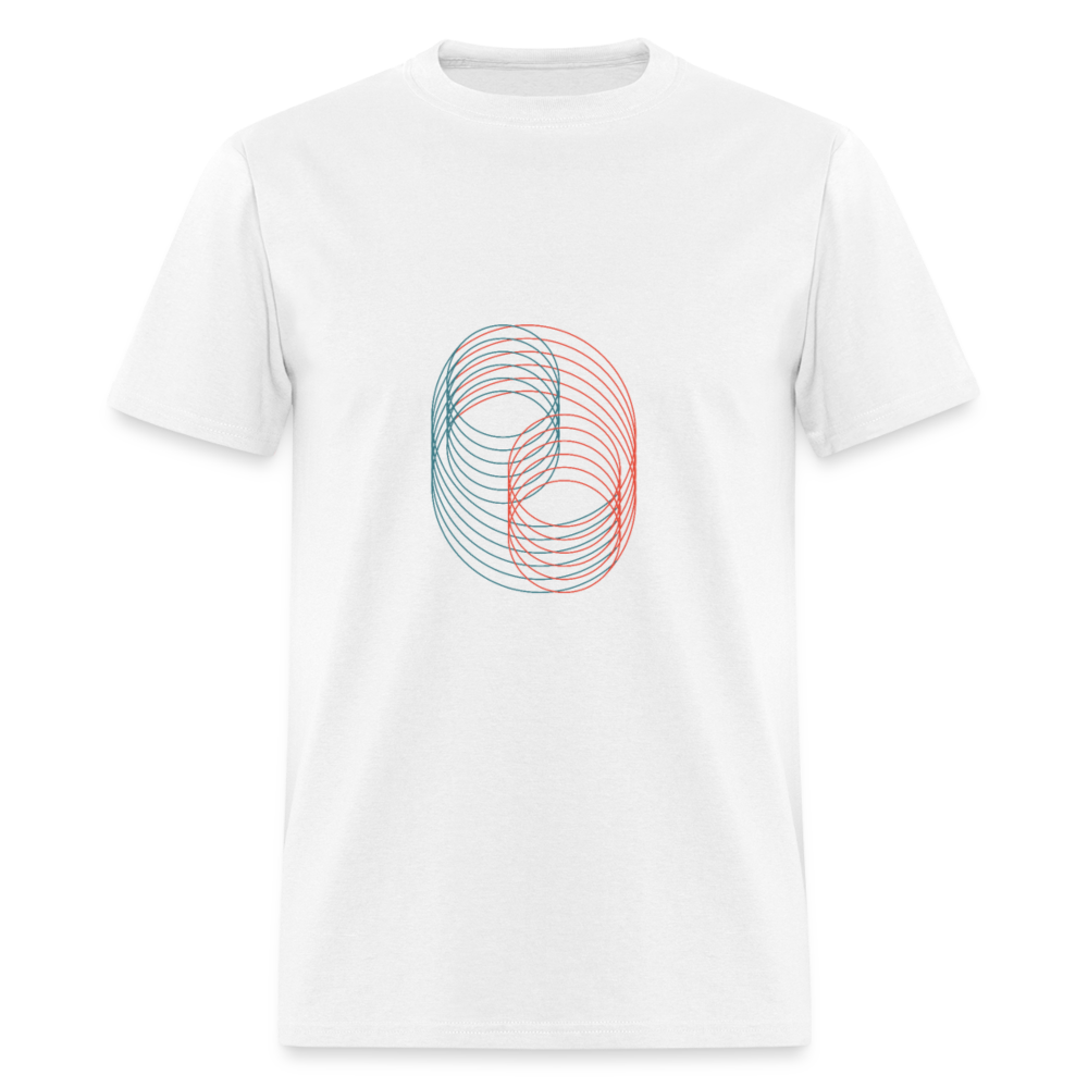 Unisex Classic T-Shirt GEOMETRIC - white