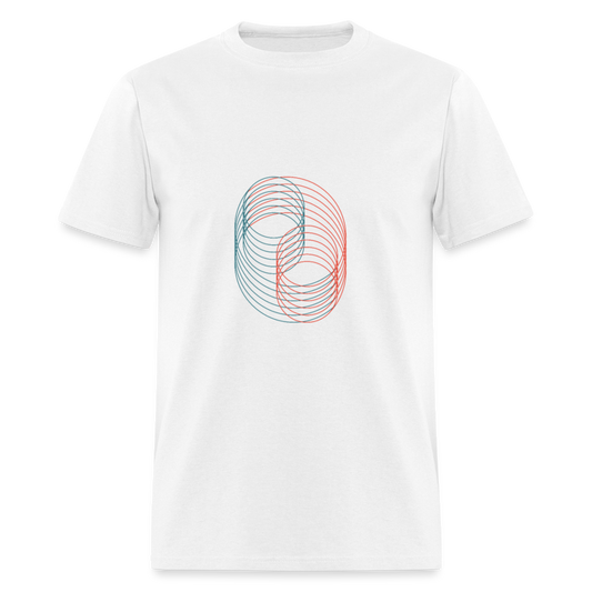 Unisex Classic T-Shirt GEOMETRIC - white