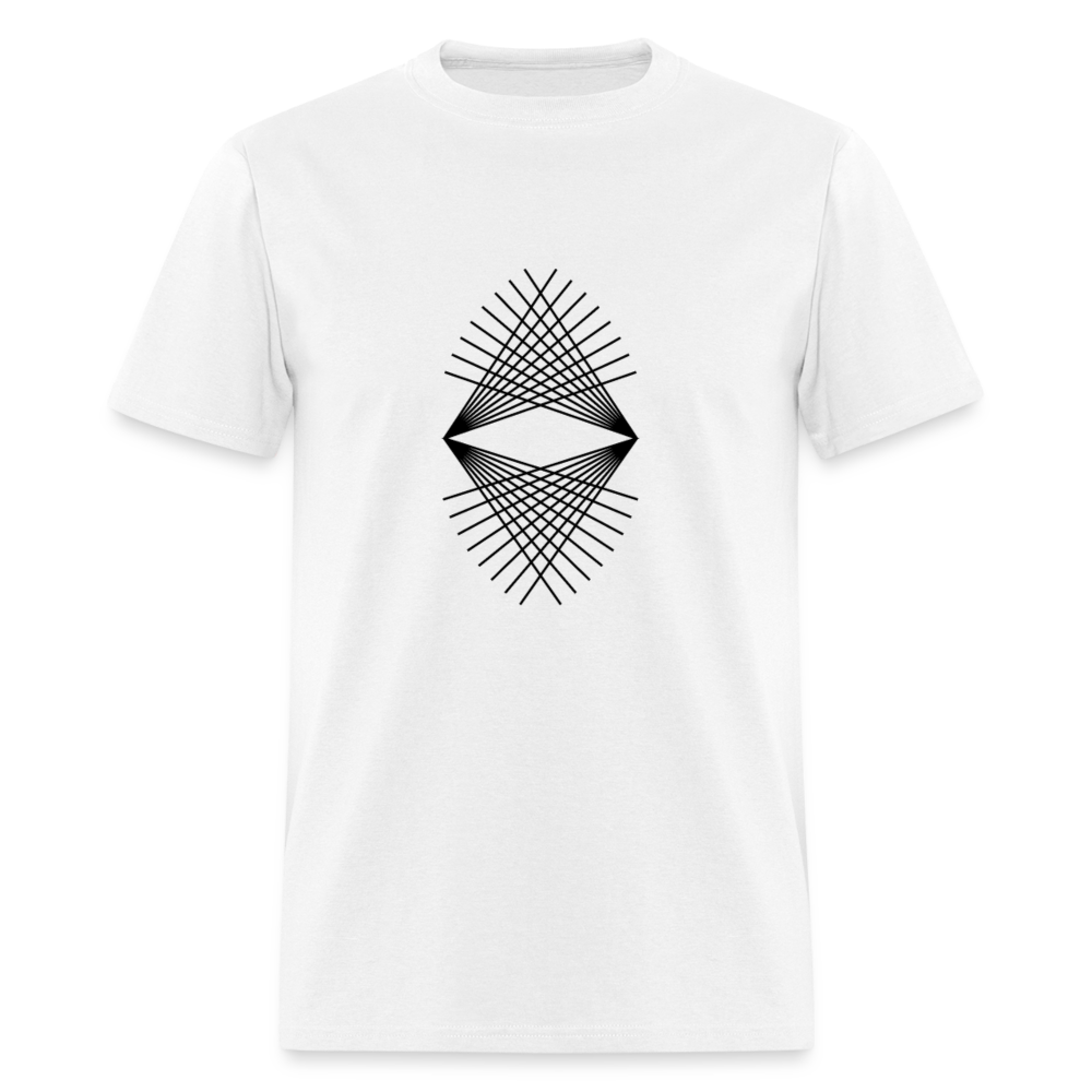 Unisex Classic T-Shirt GEOMETRIC - white