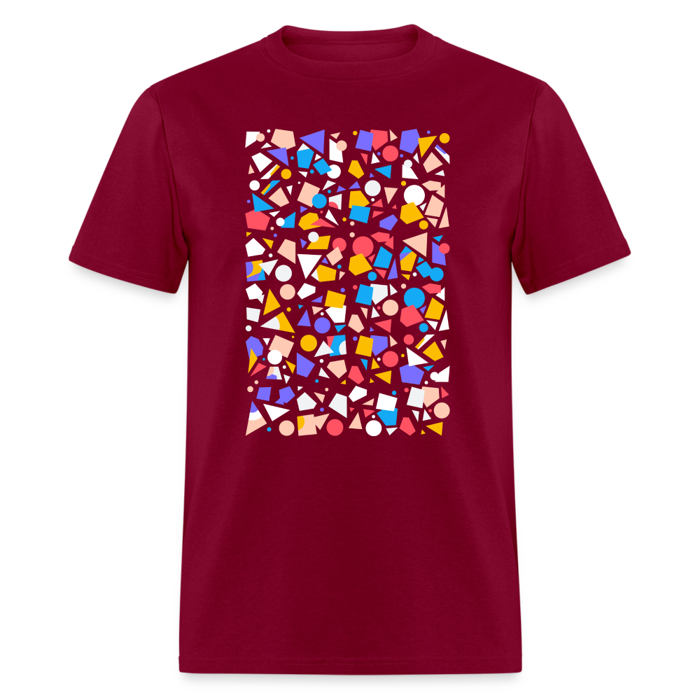 Unisex Classic T-Shirt GRAPHIC PATTERN - burgundy