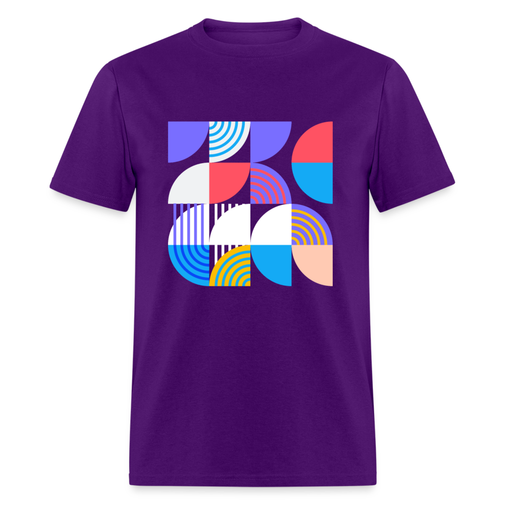 Unisex Classic T-Shirt GRAPHIC PATTERN - purple