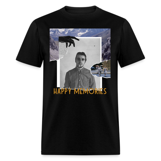 Unisex Classic T-Shirt HAPPY MEMORIES - black