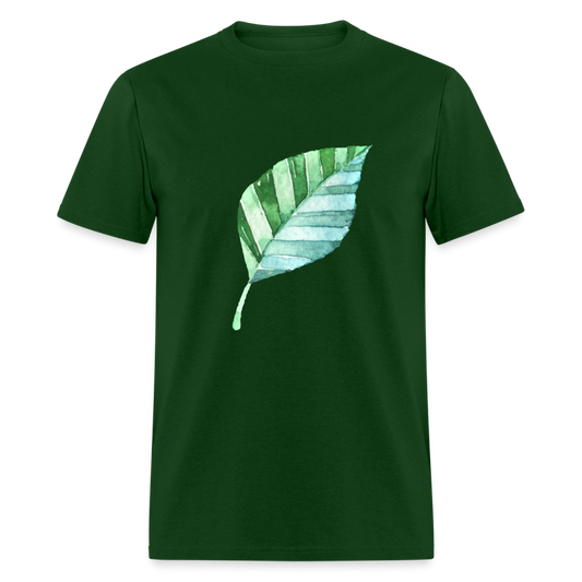 Unisex Classic T-Shirt LEAF - forest green