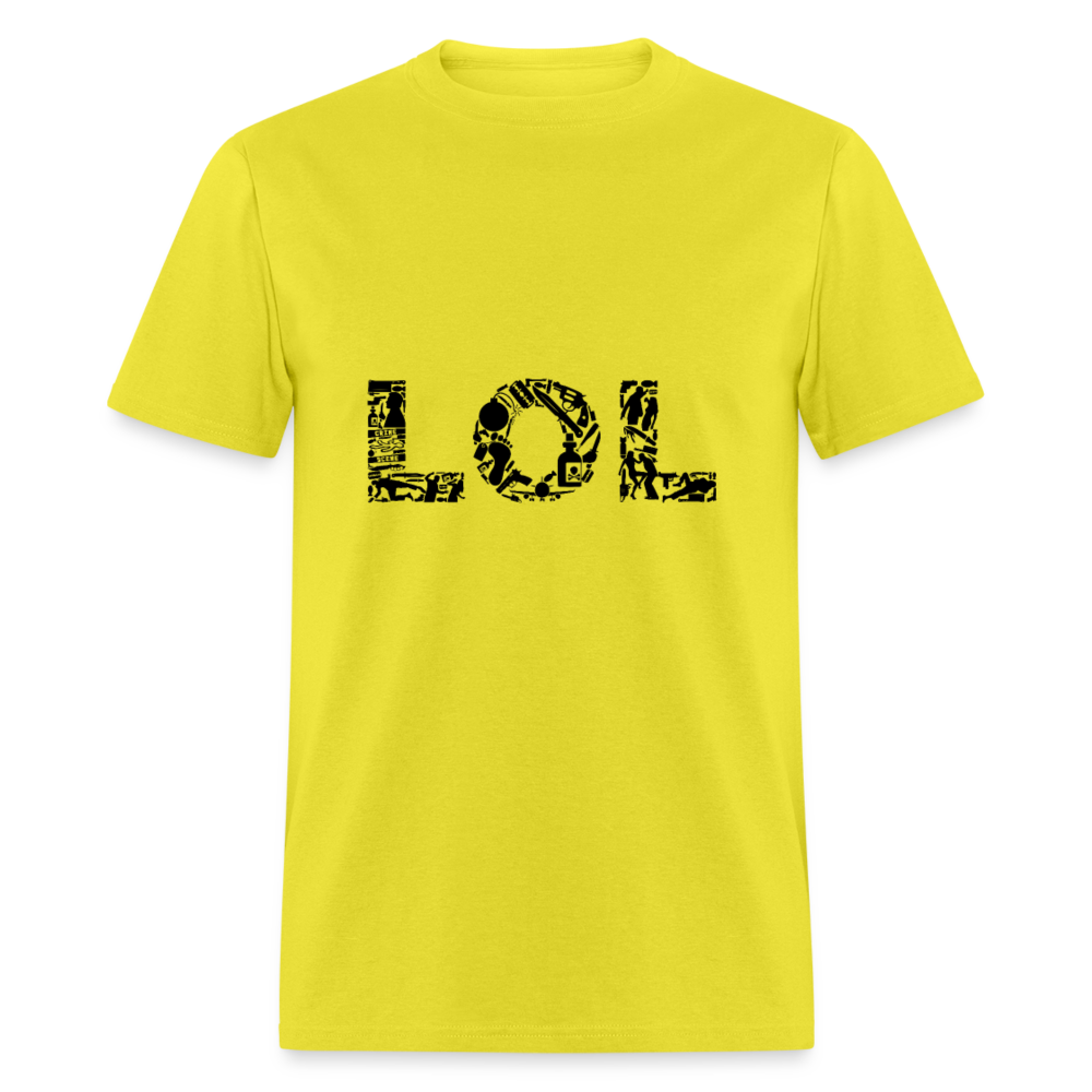 Unisex Classic T-Shirt LOL - yellow