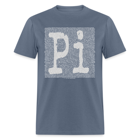 Unisex Classic T-Shirt Mathematical PI - denim