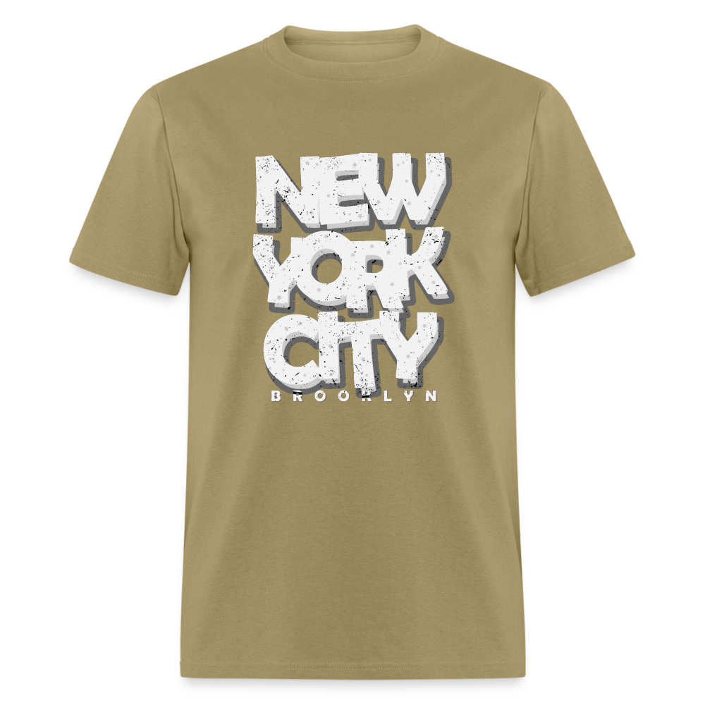 Unisex Classic T-Shirt NEW YORK CITY - khaki