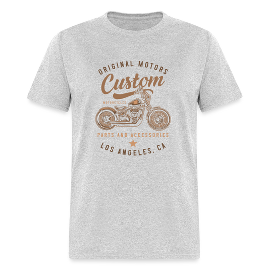 Unisex Classic T-Shirt ORIGINAL MOTORS, LOS ANGELES - heather gray