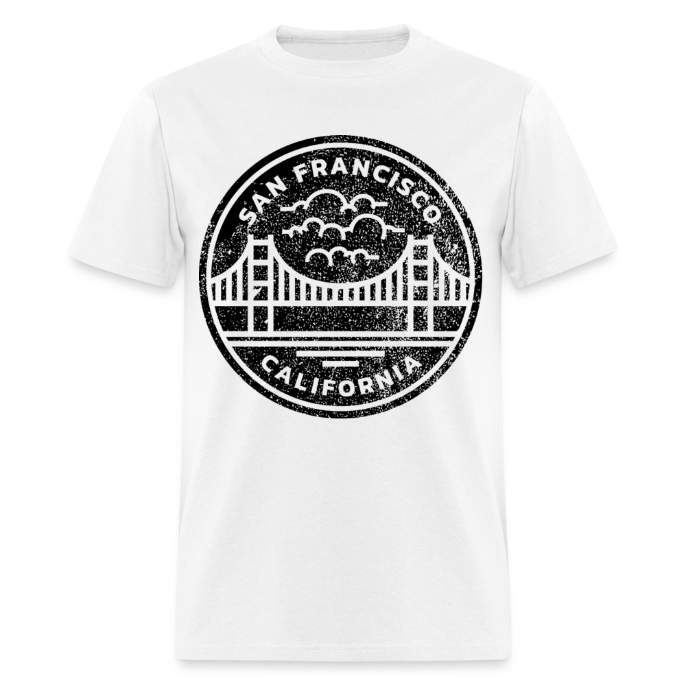 Unisex Classic T-Shirt SAN FRANCISCO CALIFORNIA - white