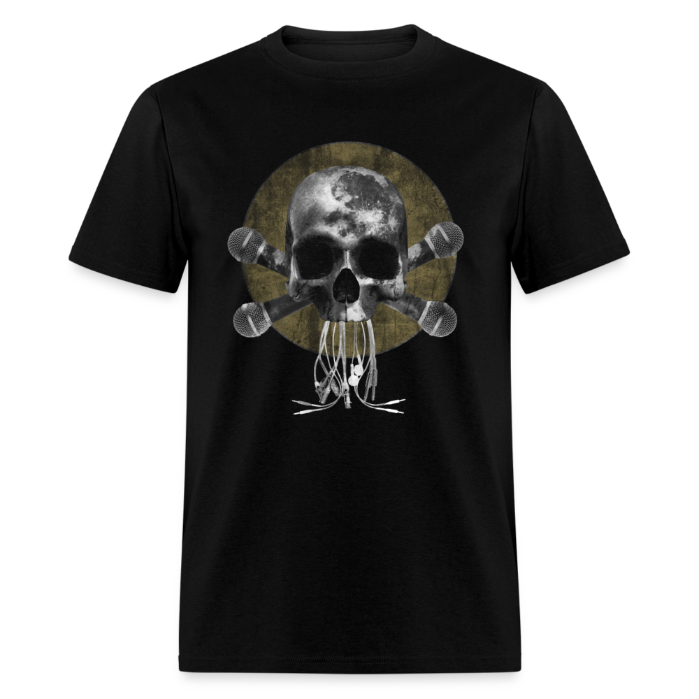 Unisex Classic T-Shirt SKULL - black