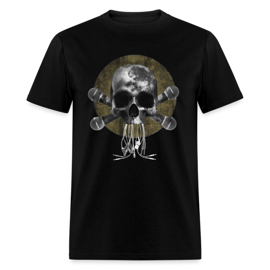 Unisex Classic T-Shirt SKULL - black