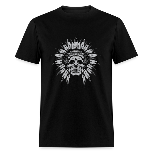 Unisex Classic T-Shirt SKULL - black