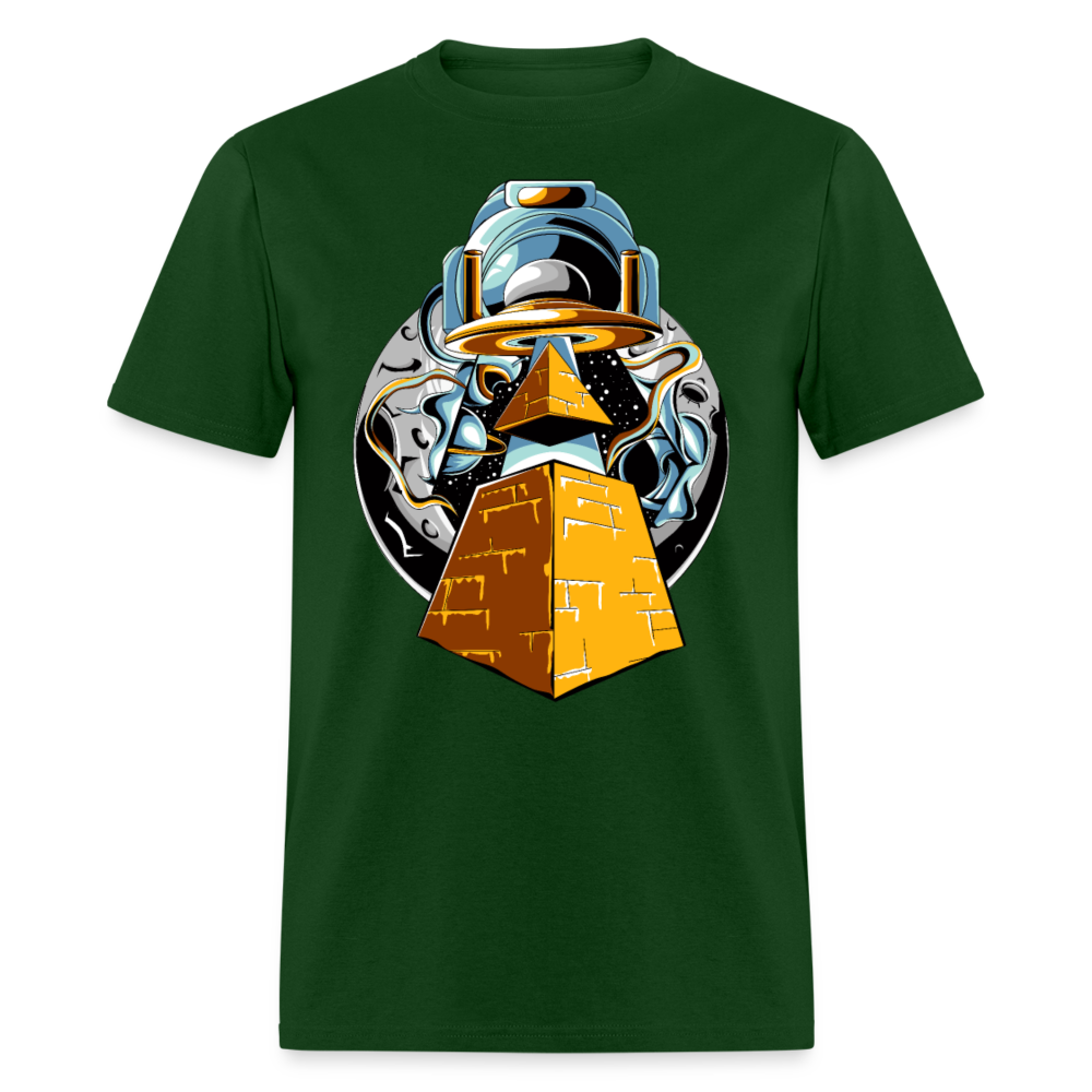 Unisex Classic T-Shirt SPACE - forest green