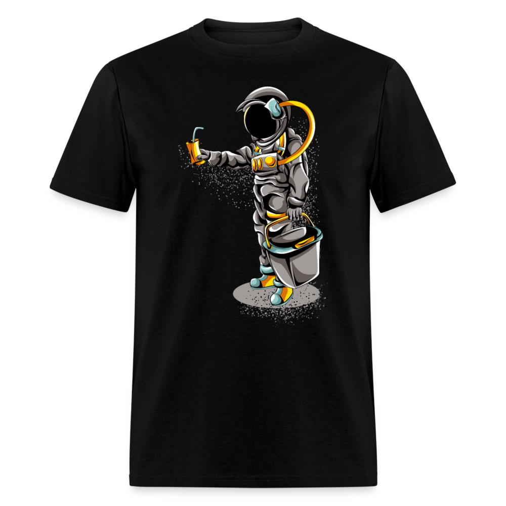 Unisex Classic T-Shirt SPACEMAN - black