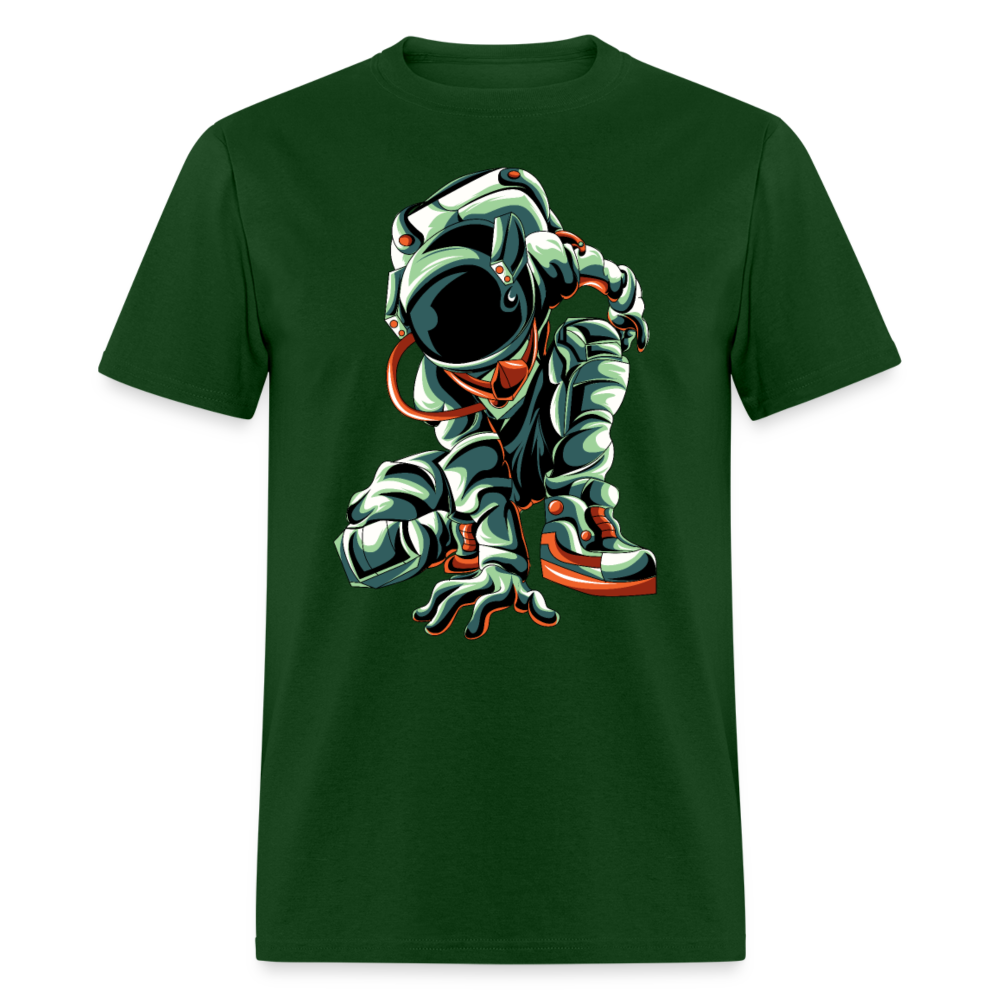 Unisex Classic T-Shirt SPACEMAN - forest green