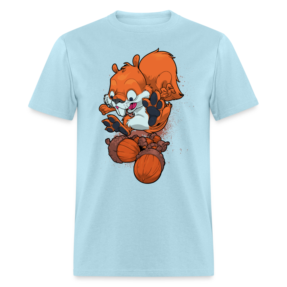 Unisex Classic T-Shirt SQUIRREL - powder blue