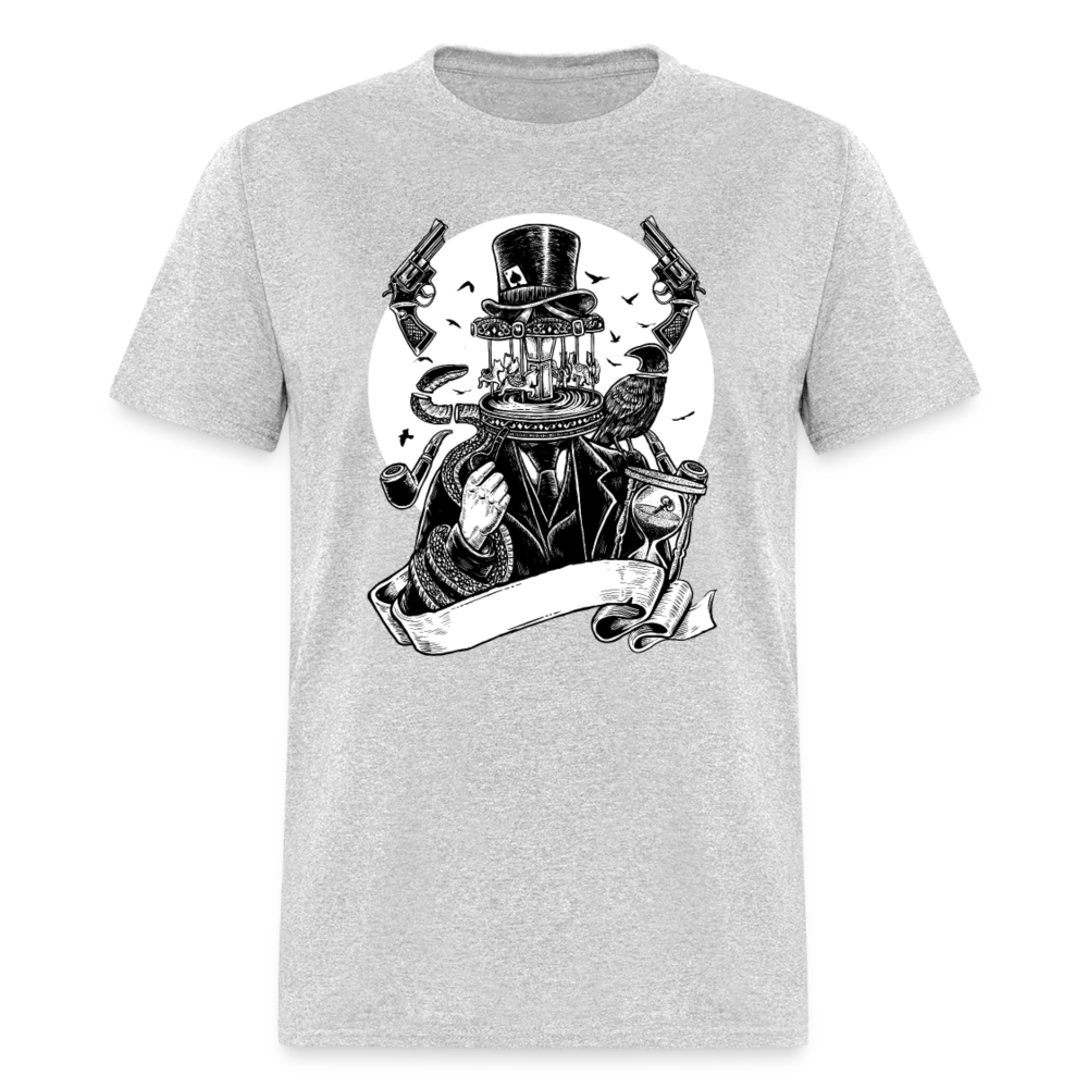 Unisex Classic T-Shirt STEAMPUNK - heather gray