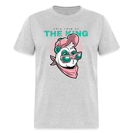 Unisex Classic T-Shirt THE KING - heather gray