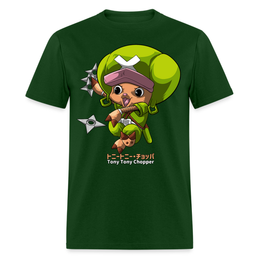 Unisex Classic T-Shirt TONY TONY CHOPPER ANIME - forest green