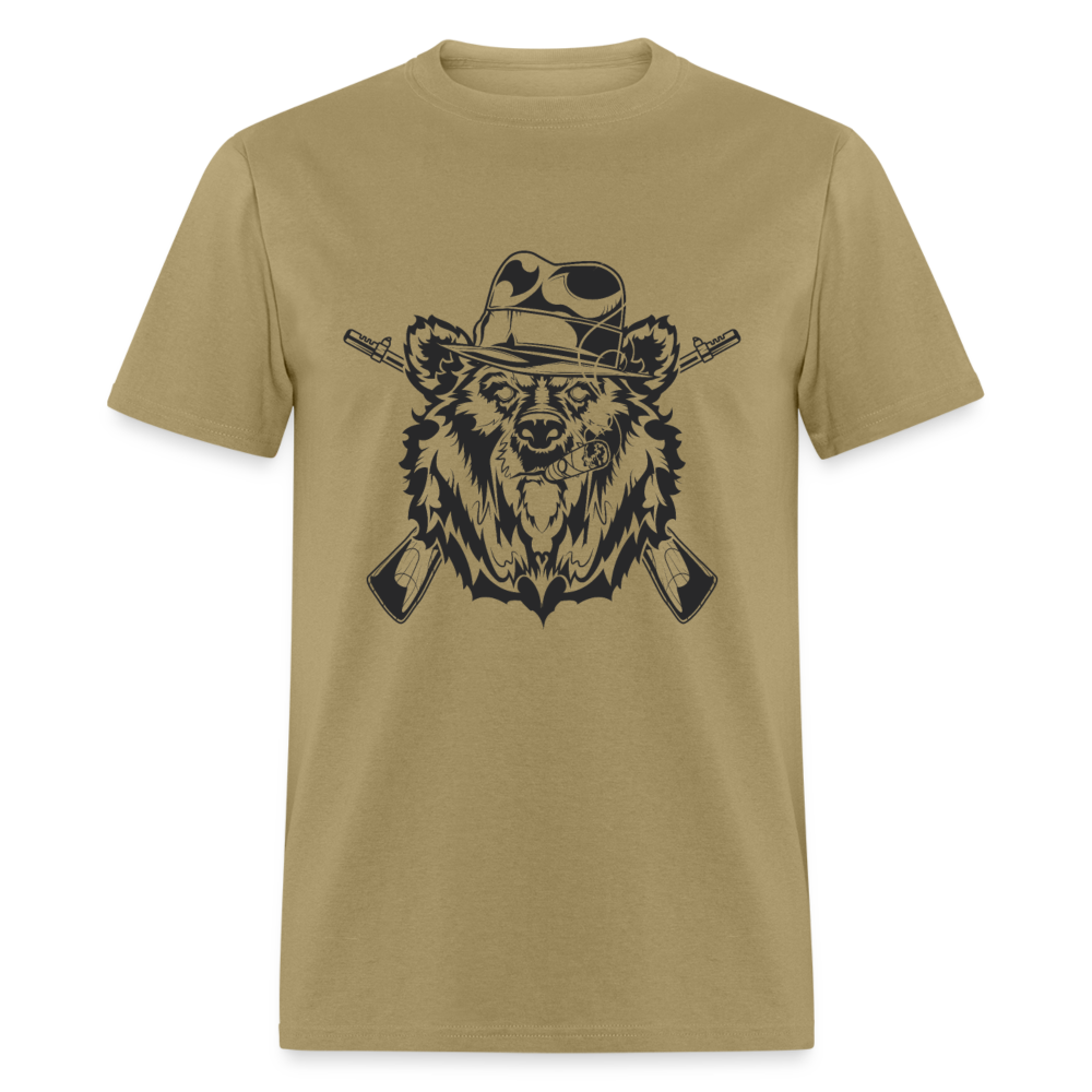 Unisex Classic T-Shirt WOLF - khaki