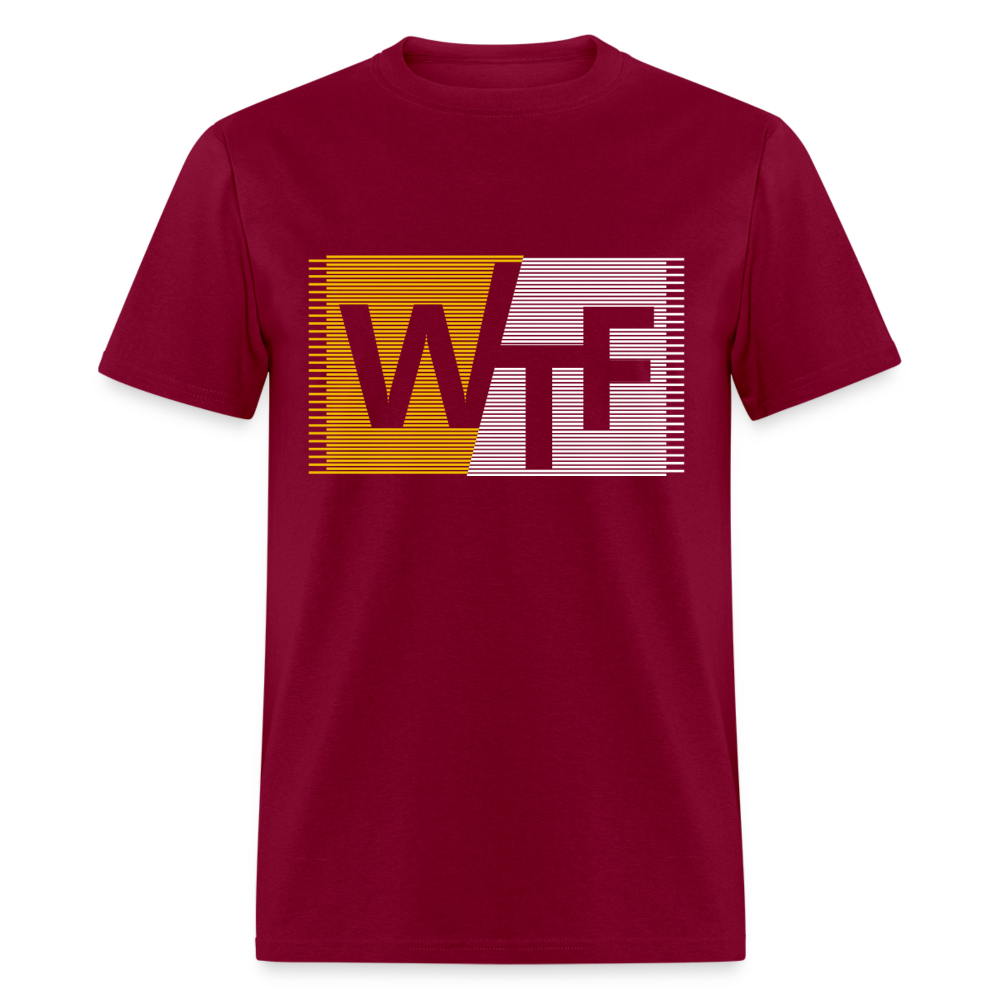 Unisex Classic T-Shirt WTF - burgundy