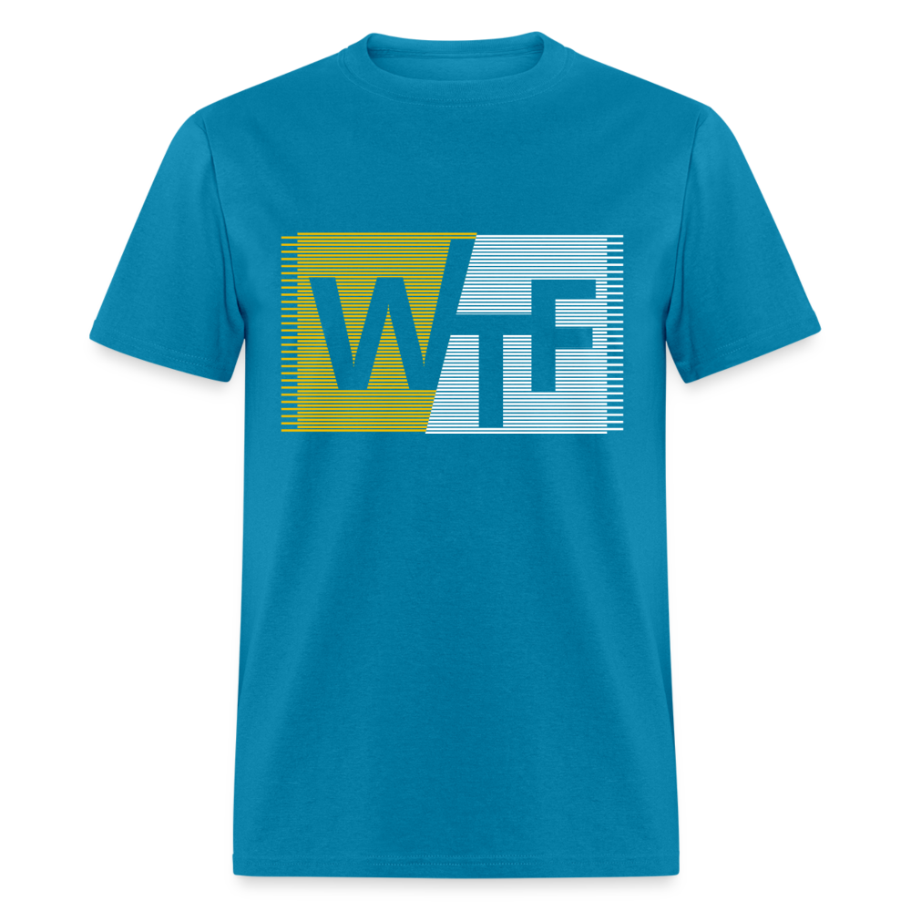 Unisex Classic T-Shirt WTF - turquoise